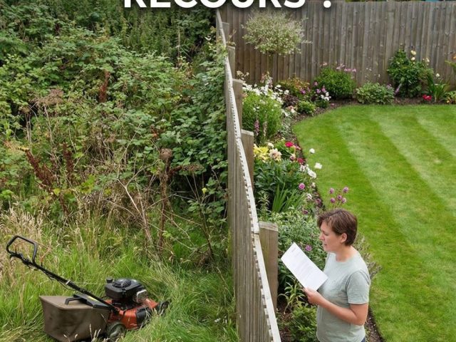 Quel recours contre un voisin qui n'entretient pas son jardin ?