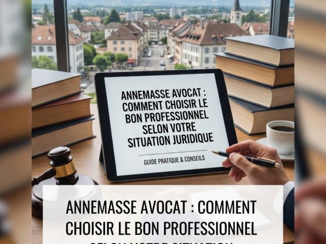 Annemasse avocat : comment choisir le bon professionnel selon votre situation juridique