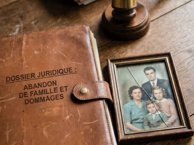 Abandon de famille : dommages et intérêts en cas de demande en justice