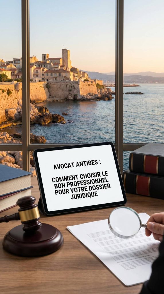 Avocat Antibes : comment choisir le bon professionnel pour votre dossier juridique