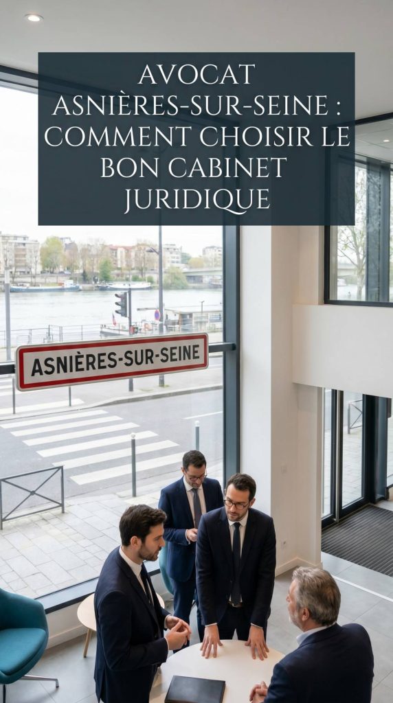 Avocat Asnières sur Seine : comment choisir le bon cabinet juridique