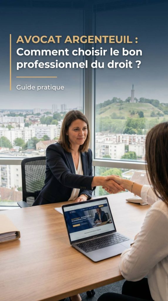 Avocat Argenteuil : comment choisir le bon professionnel du droit