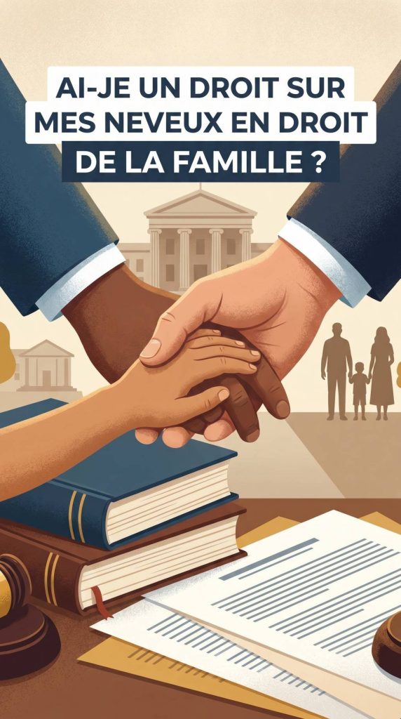 Ai je un droit sur mes neveux en droit de la famille